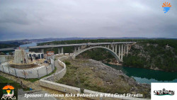 Skradin, řeka Krka, most A1