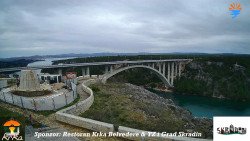 Skradin, řeka Krka, most A1