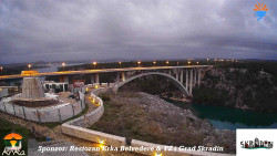 Skradin, řeka Krka, most A1