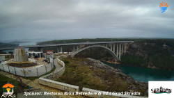 Skradin, řeka Krka, most A1