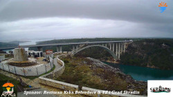 Skradin, řeka Krka, most A1