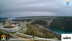 Skradin, řeka Krka, most A1