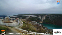 Skradin, řeka Krka, most A1