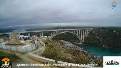 Skradin, řeka Krka, most A1