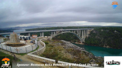 Skradin, řeka Krka, most A1