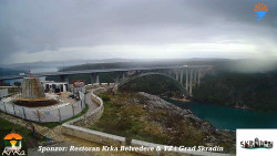 Skradin, řeka Krka, most A1