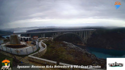 Skradin, řeka Krka, most A1