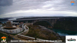 Skradin, řeka Krka, most A1