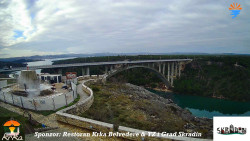 Skradin, řeka Krka, most A1