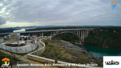 Skradin, řeka Krka, most A1