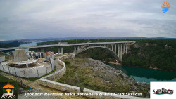 Skradin, řeka Krka, most A1