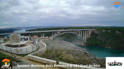 Skradin, řeka Krka, most A1