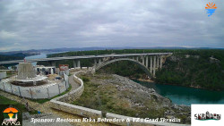 Skradin, řeka Krka, most A1
