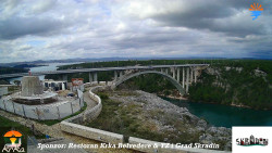 Skradin, řeka Krka, most A1