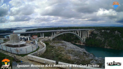 Skradin, řeka Krka, most A1
