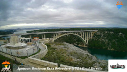 Skradin, řeka Krka, most A1