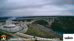 Skradin, řeka Krka, most A1