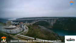 Skradin, řeka Krka, most A1