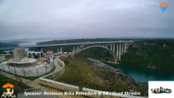 Skradin, řeka Krka, most A1