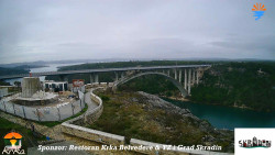 Skradin, řeka Krka, most A1