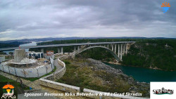 Skradin, řeka Krka, most A1