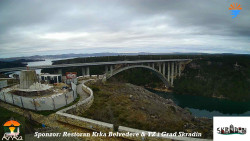 Skradin, řeka Krka, most A1