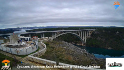 Skradin, řeka Krka, most A1