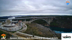 Skradin, řeka Krka, most A1