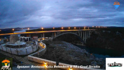 Skradin, řeka Krka, most A1