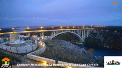 Skradin, řeka Krka, most A1