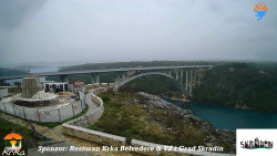 Skradin, řeka Krka, most A1