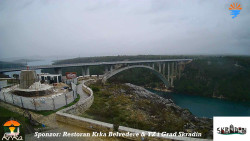 Skradin, řeka Krka, most A1