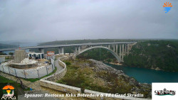 Skradin, řeka Krka, most A1
