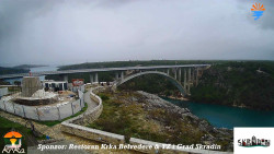 Skradin, řeka Krka, most A1