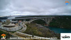 Skradin, řeka Krka, most A1