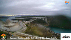 Skradin, řeka Krka, most A1