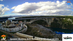 Skradin, řeka Krka, most A1