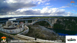 Skradin, řeka Krka, most A1