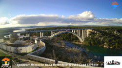 Skradin, řeka Krka, most A1