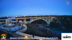 Skradin, řeka Krka, most A1