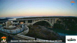 Skradin, řeka Krka, most A1