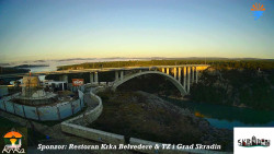 Skradin, řeka Krka, most A1