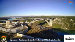 Skradin, řeka Krka, most A1