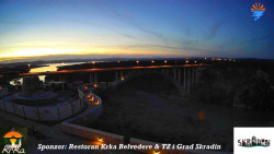 Skradin, řeka Krka, most A1