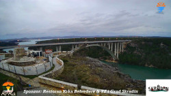 Skradin, řeka Krka, most A1