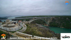 Skradin, řeka Krka, most A1