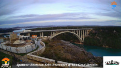 Skradin, řeka Krka, most A1