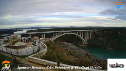 Skradin, řeka Krka, most A1