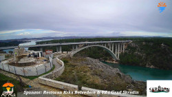 Skradin, řeka Krka, most A1