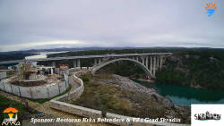 Skradin, řeka Krka, most A1